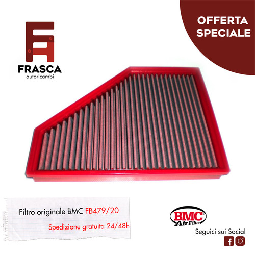 Filtro aria sportivo bmc bmw - sportivo, 3
