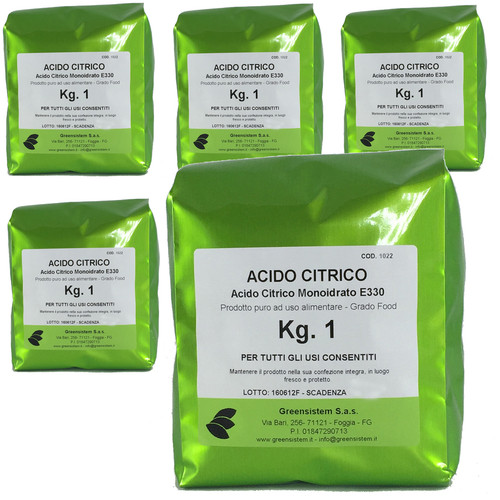 Acido citrico in conf - kg.,