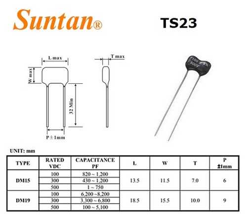 Suntan 330pf 500v - 330pf,